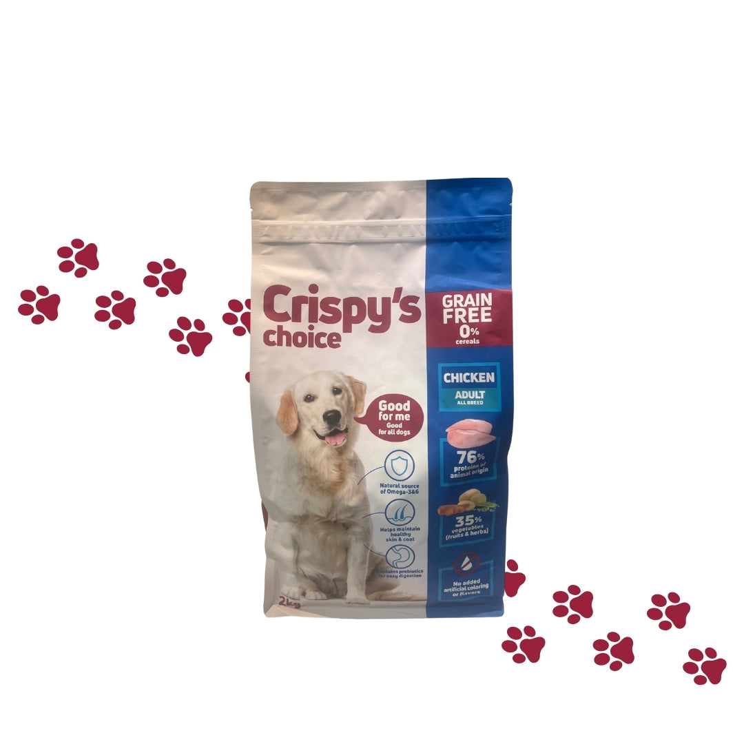 Crispy’s Choice – Chicken Adult (Grain Free)