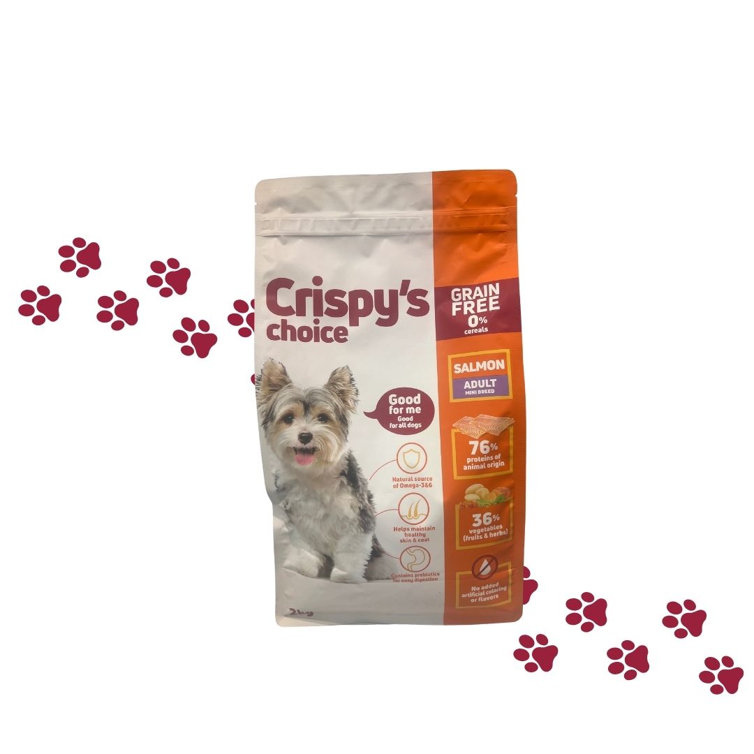 Crispy’s Choice – Salmon Adult (Grain Free)